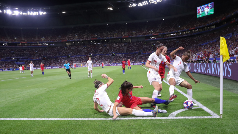 Illustration for article titled Please Enjoy These Photos of the US Women's Soccer Team Sipping Tea, Butchering England